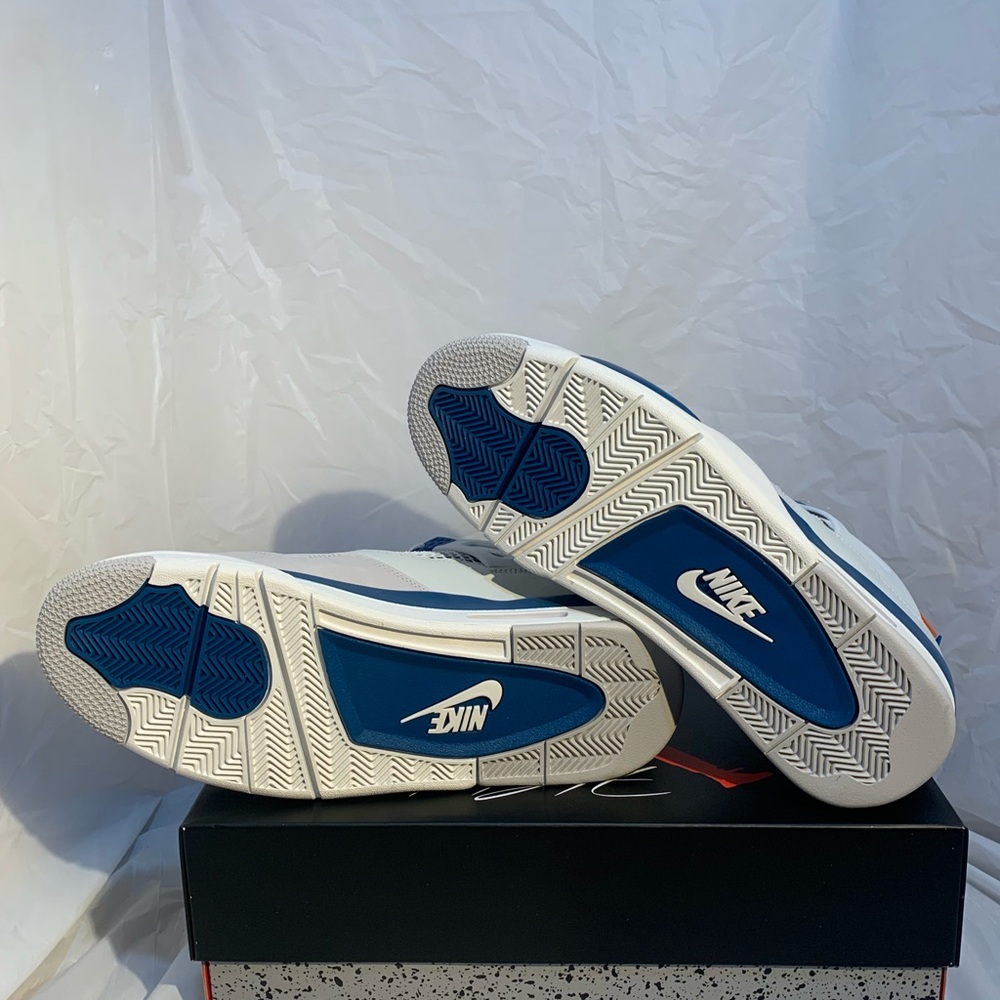 *Sold* Nike Air Jordan 4 Retro 2024 Military Blue Industrial Blue FV5029-141 - Picture 6 of 15